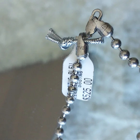 SALE.......KING BABY STUDIO. STERLING SILVER NECKLACE